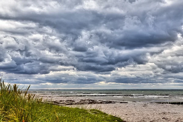 海で荒天の Hdr ショット — ストック写真