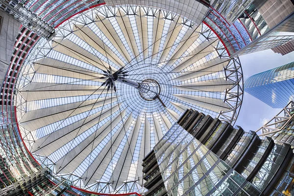 El Sony Center en Potsdamer Platz — Foto de Stock