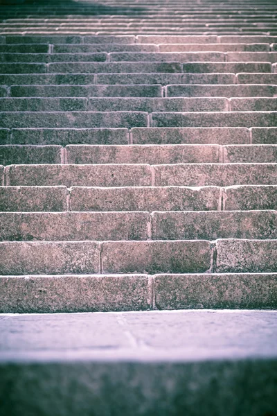 Close up of ancient steps, toned image for backgrounds — Stock Photo, Image