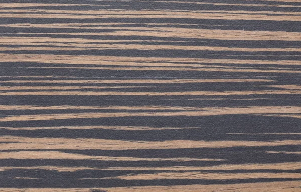背景とオーバーレイの茶色 zebrano 木材のテクスチャ — ストック写真