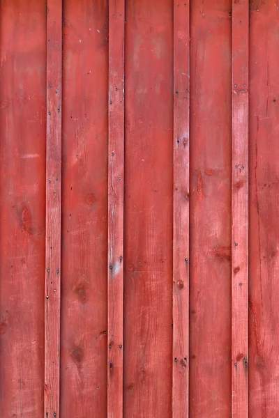 Panneau rouge rustique et bois de grange Batten Contexte — Photo