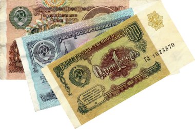 Banknot 1991 1 5 10 ruble