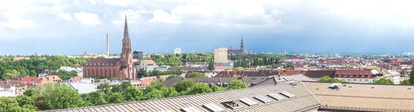 Vista de Múnich desde el Deutsches Museum . — Foto de Stock