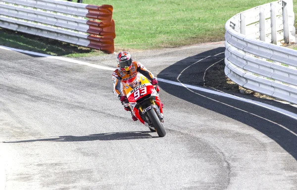 Marc marquez repsol honda takımının yarış — Stok fotoğraf