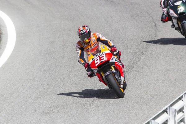 Marc marquez repsol honda takımının yarış — Stok fotoğraf