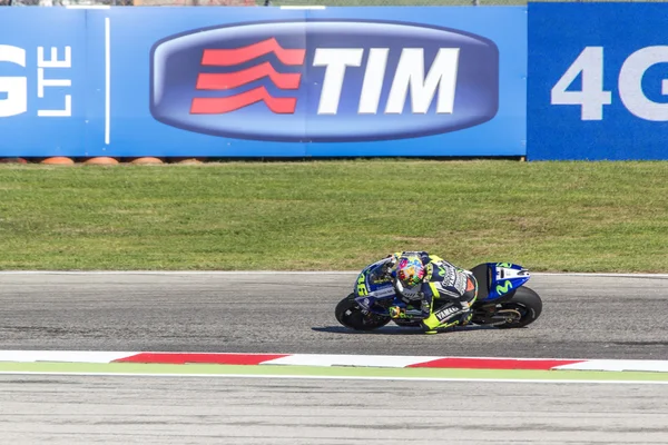 Valentino Rossi da Yamaha Factory equipe de corrida — Fotografia de Stock