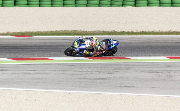 Valentino Rossi da Yamaha Factory equipe de corrida — Fotografia de Stock