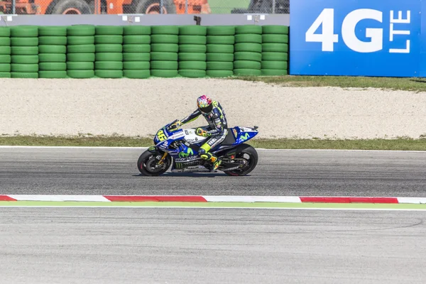 Valentino Rossi da Yamaha Factory equipe de corrida — Fotografia de Stock