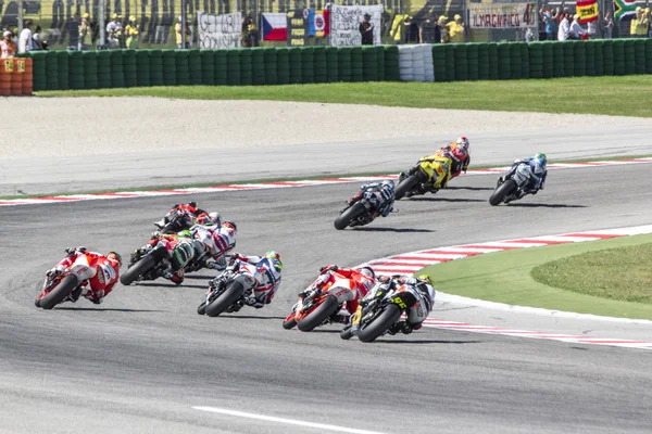 Corrida de Misano Moto2, Itália — Fotografia de Stock