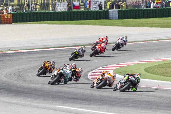 Corrida de Misano Moto2, Itália — Fotografia de Stock