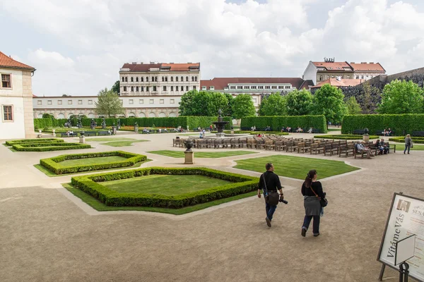 Giardini del Senato a Praga — Foto Stock