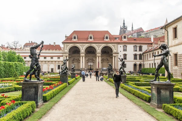 Giardini del Senato a Praga — Foto Stock