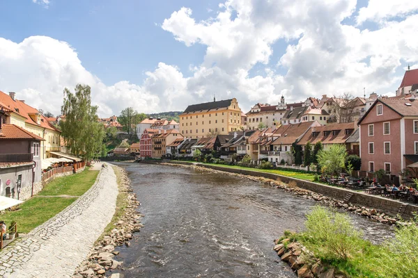 Pohled na Český Krumlov — Stock fotografie