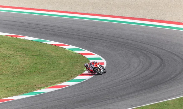 Andrea Dovizioso on Official Ducati MotoGP — Stock Photo, Image