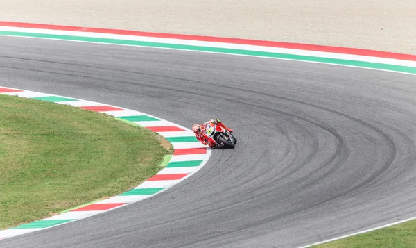 Andrea Iannone na oficjalne Ducati Motogp — Zdjęcie stockowe