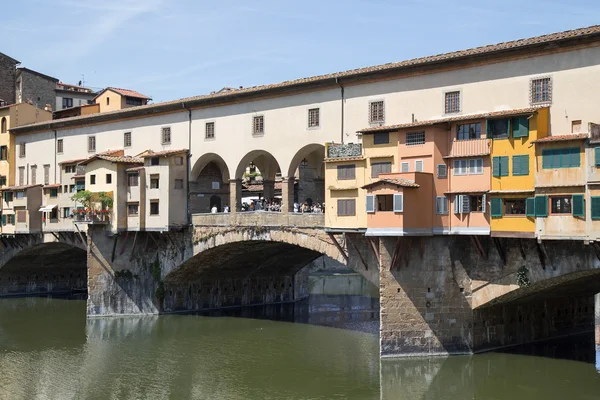 Floransa 'daki Ponte vecchio, İtalya. — Stok fotoğraf