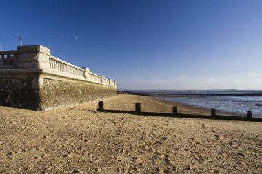 mesire duvara southend-on-sea, essex, İngiltere 