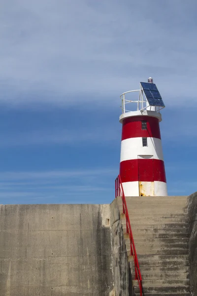 Farol em Sagres, Algarve, Portugal — Fotografia de Stock