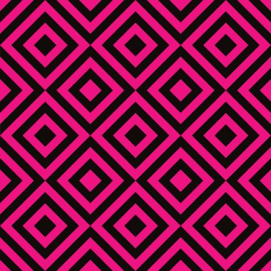 Kusursuz desen parlak pembe ve siyah elmaslardan yaratıldı