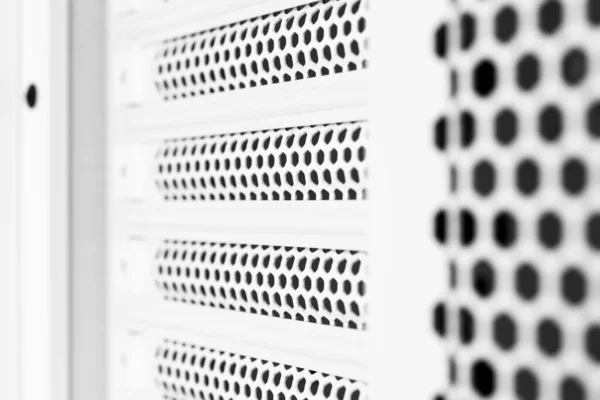 Горизонтальная Вентиляционная Решетка Воздухоотвод Металлическая Конструкция — стоковое фото