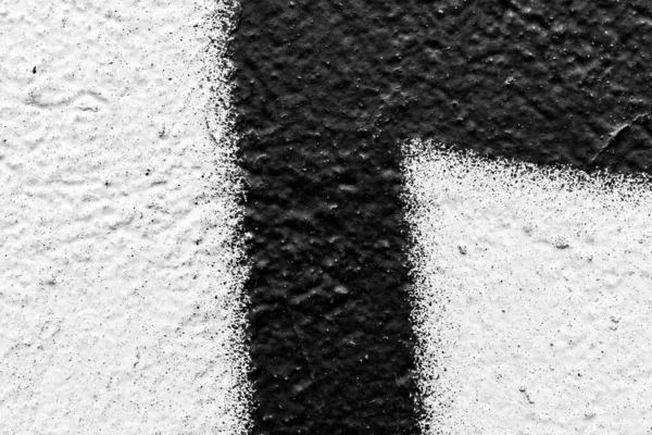 Mur Blanc Rugueux Avec Angle Noir Vue Rapprochée — Photo