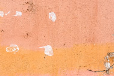 Eski sert turuncu duvar. Görüntüyü kapat