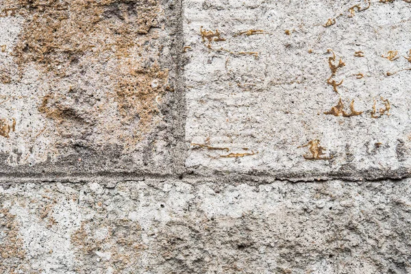 Alte Steinmauer Mit Löchern Nahsicht — Stockfoto