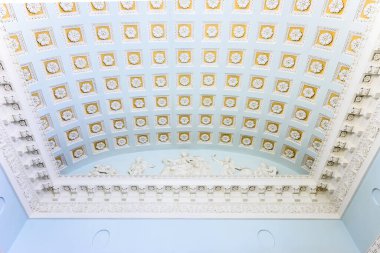 SAINT-PETERSBURG, RUSSIA - 09 AĞUSTOS 2017: Aziz Michael 'ın Şatosu (Mühendislerin Kalesi))