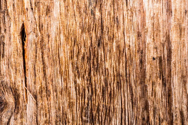 Stary Drewniany Mur Pęknięciami Węzłami Zobacz Bliska — Zdjęcie stockowe