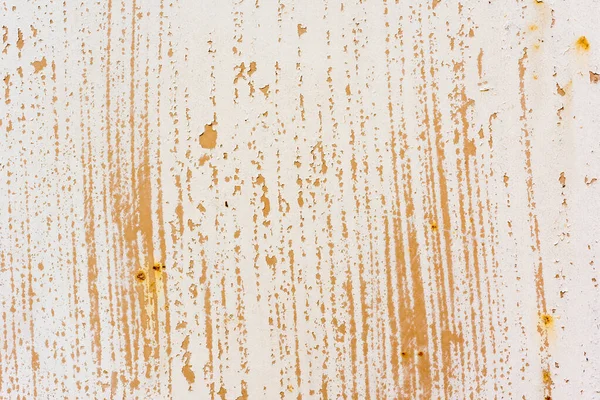 Background Rusty Metal Wall Covered Paint Peeling — Stock Photo, Image