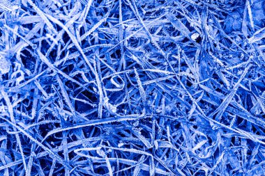 Donmuş çimenler, basit arkaplan