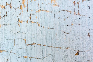 Çatlak boyalı ahşap duvar