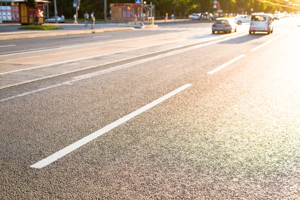 Traffic in the city — Stock Photo, Image