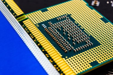 bilgisayar ana bölümden yakın çekim