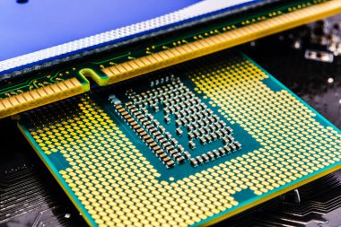 bilgisayar ana bölümden yakın çekim