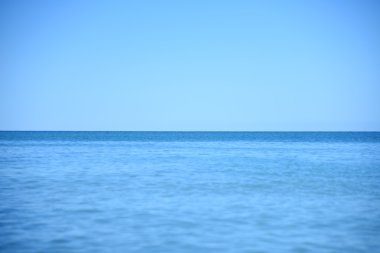 Mavi deniz horizont dalgalar