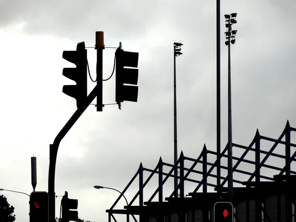 City  traffic lights — Stock Photo, Image