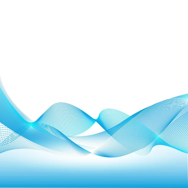 Vektör soyut mavi dalga arka plan