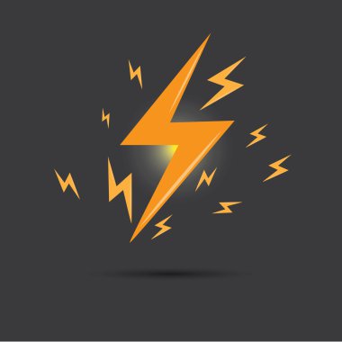 Vektör aydınlatma Thunder