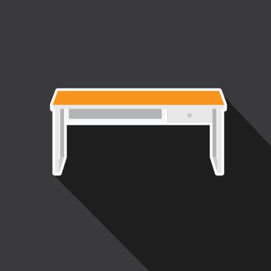 Ofis Masası uzun Gölge Stili