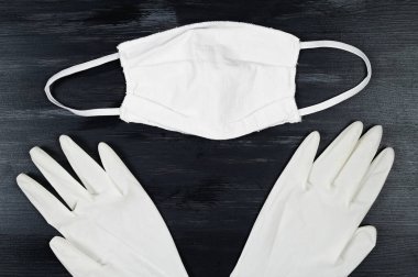 El hijyeni, lastik eldiven, tıbbi cerrah sağlık çalışanı, doktor hemşire için koruma altında. - Evet. Yüksek kalite fotoğraf