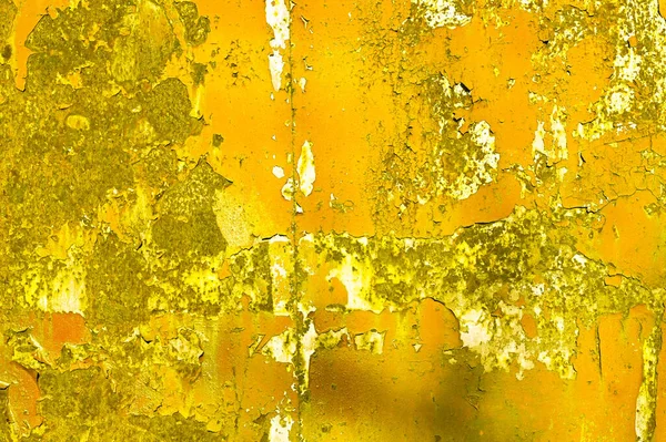 Fondo Texturizado Hierro Grunge Oxidado Vintage Color 2021 Amarillo Iluminante —  Fotos de Stock