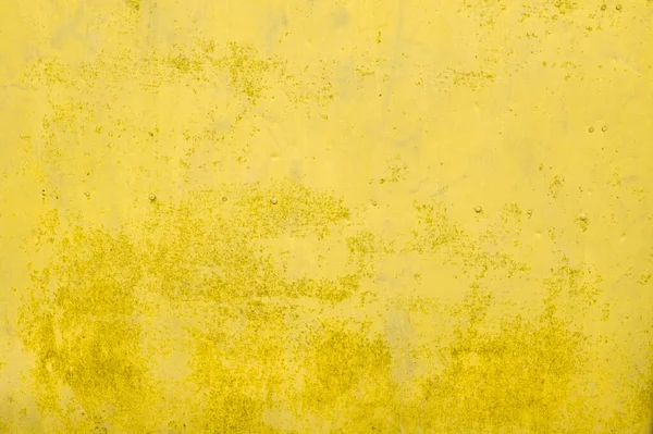 Tinta Vazada Metal Amarelo Velho Foto Alta Qualidade — Fotografia de Stock