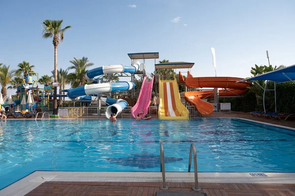 Het Uitzicht Hotel Verginia Sharm Resort Aqua Park Sterren Sharm — Stockfoto