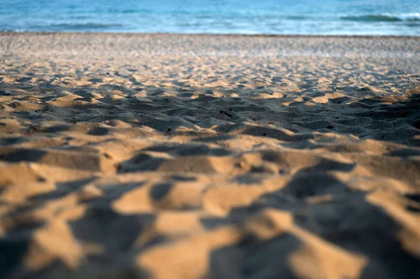 Povrch Písku Pláži Kvalitní Fotografie — Stock fotografie