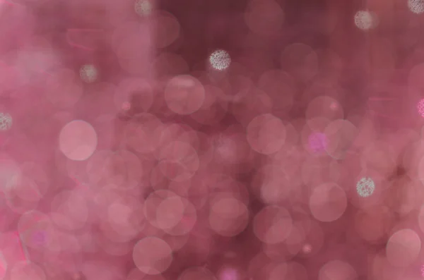 Absztrakt kerek bokeh meleg rózsaszín háttér — Stock Fotó