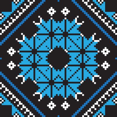 Ethnic ornament, seamless pattern. Vector illustration