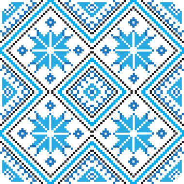 Ethnic ornament, seamless pattern. Vector illustration