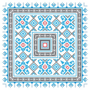 Ethnic ornament, seamless pattern. Vector illustration