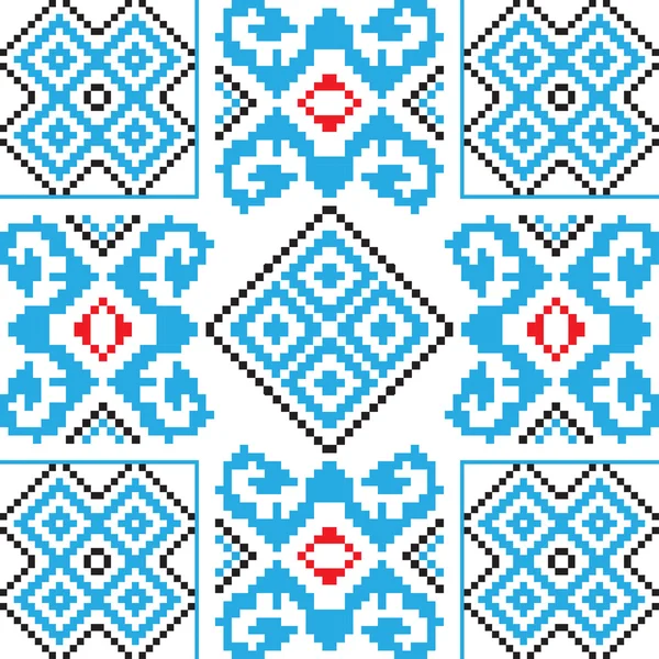 Ethnic ornament, seamless pattern. Vector illustration — Διανυσματικό Αρχείο